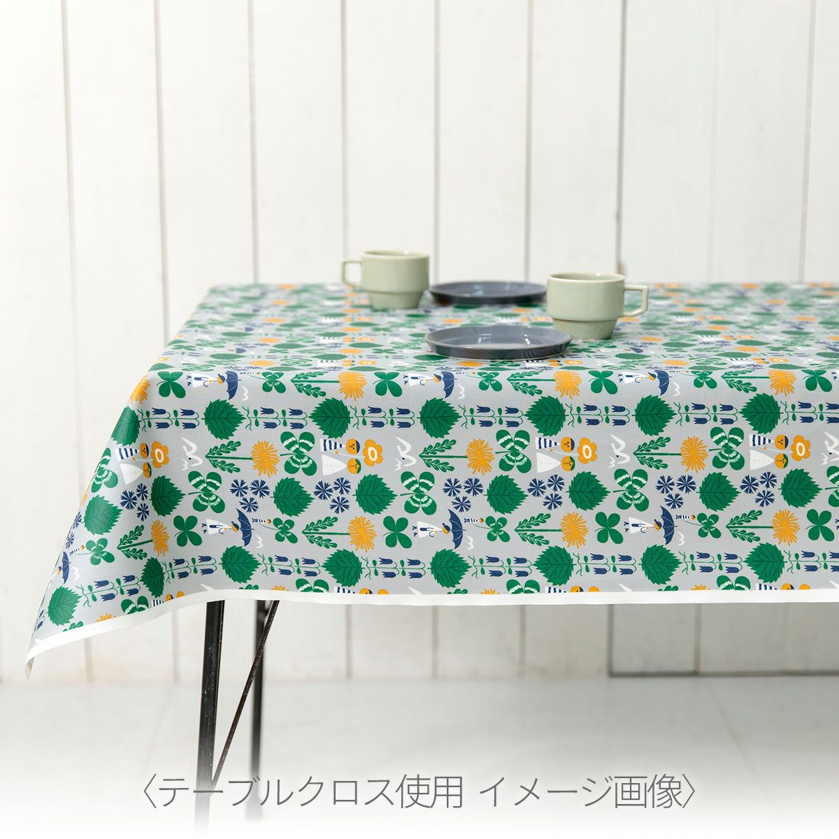kippis オックスラミネート生地Kesäkukka/ケサクッカ/夏の花