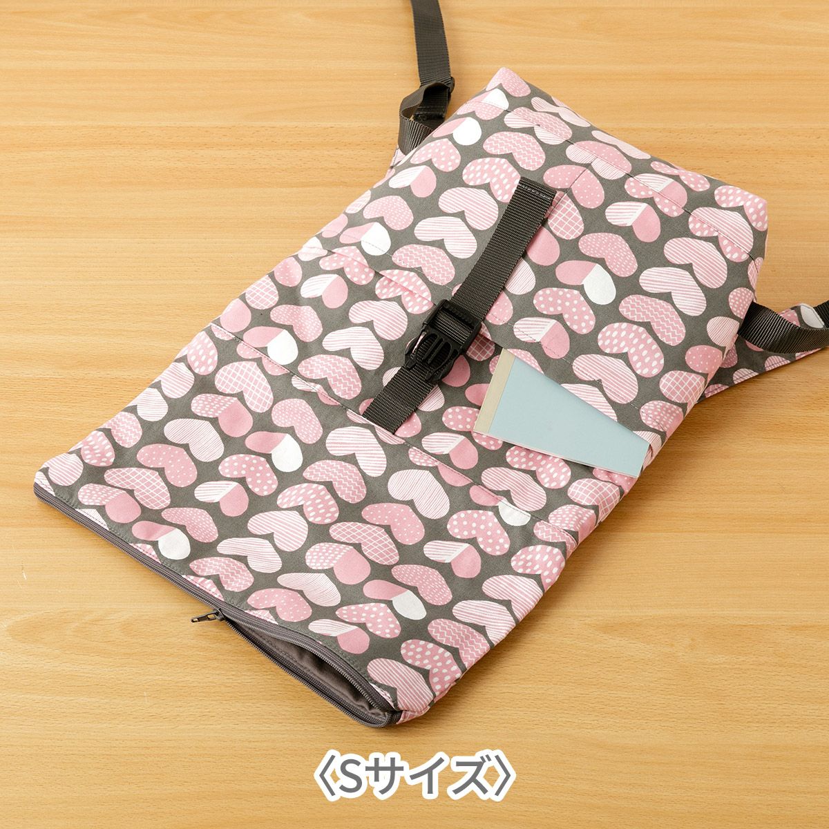 kippis ソーイングレシピロールトップリュック｜手作り・ハンドメイド