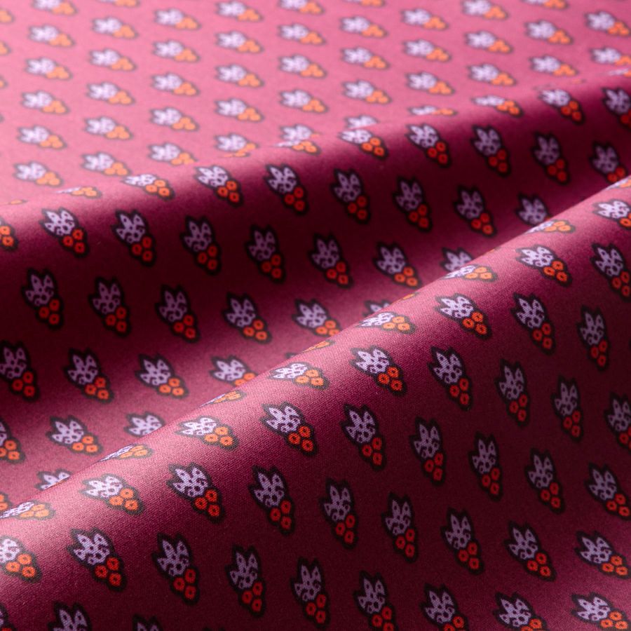 SOULEIADO シーチングラミネートラ・プティット・ムーシュ ローズ