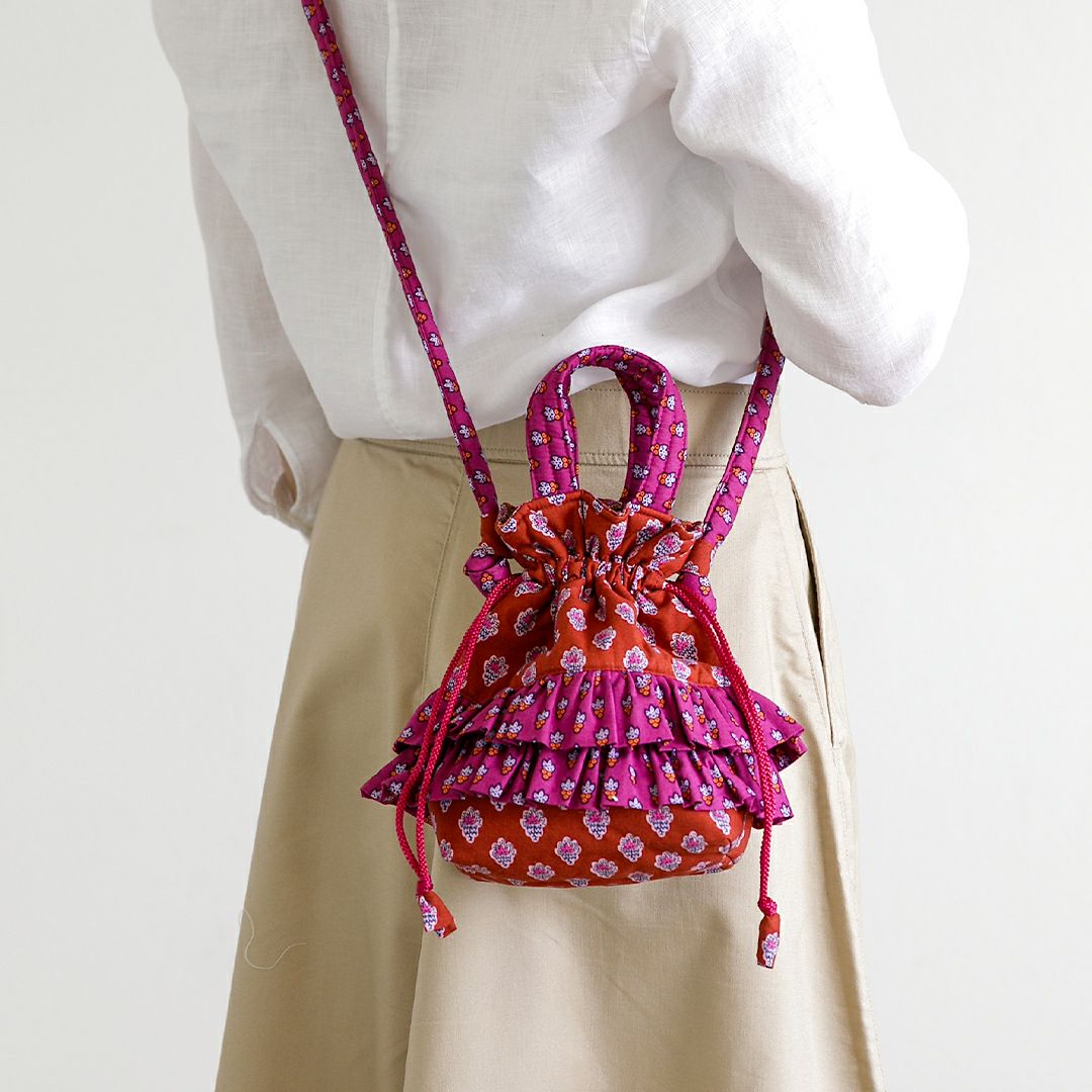 SOULEIADO フリル巾着バッグ キット｜手作り・ハンドメイド・手芸を
