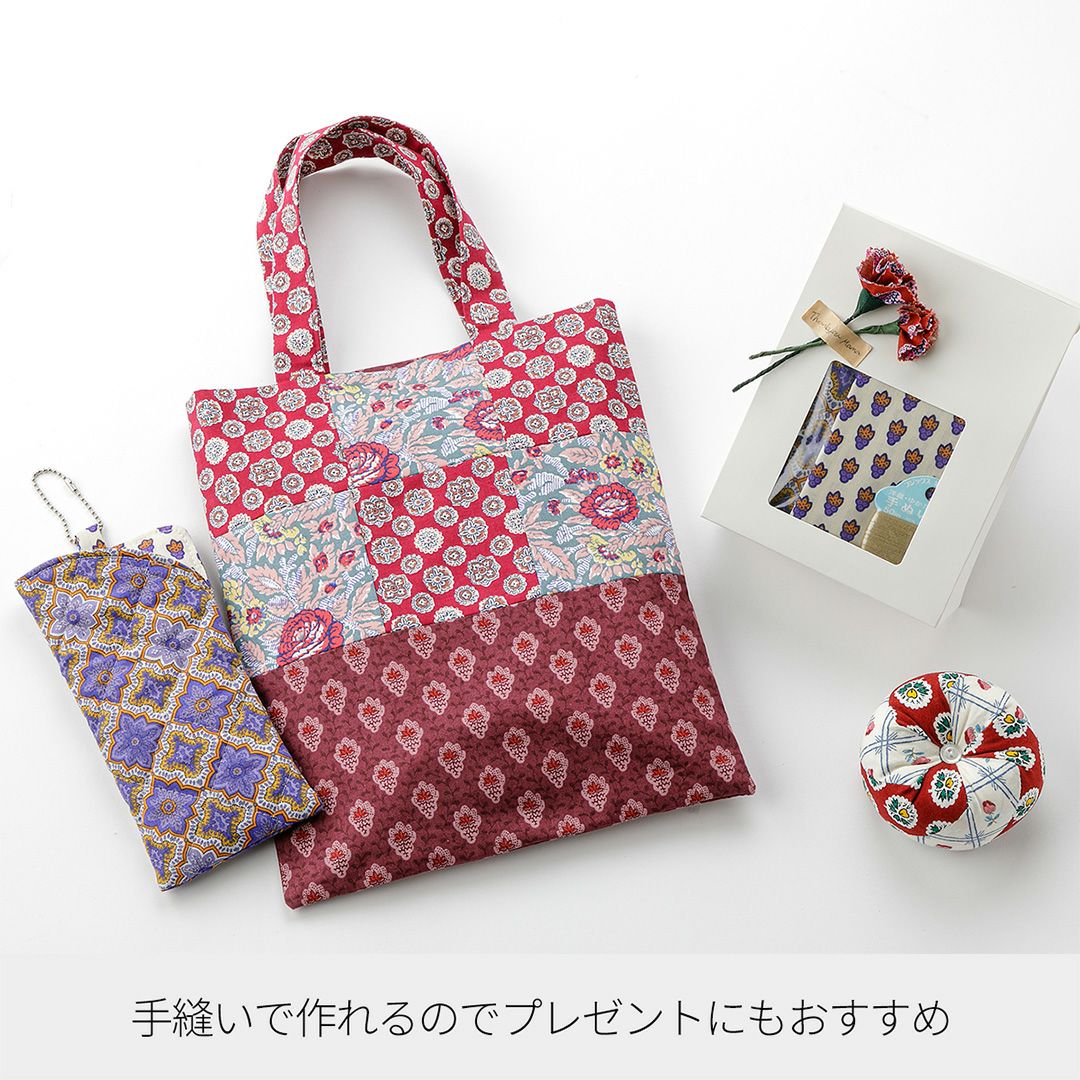 手縫いで作るSOULEIADO ミニトート材料セット 全3色｜手作り