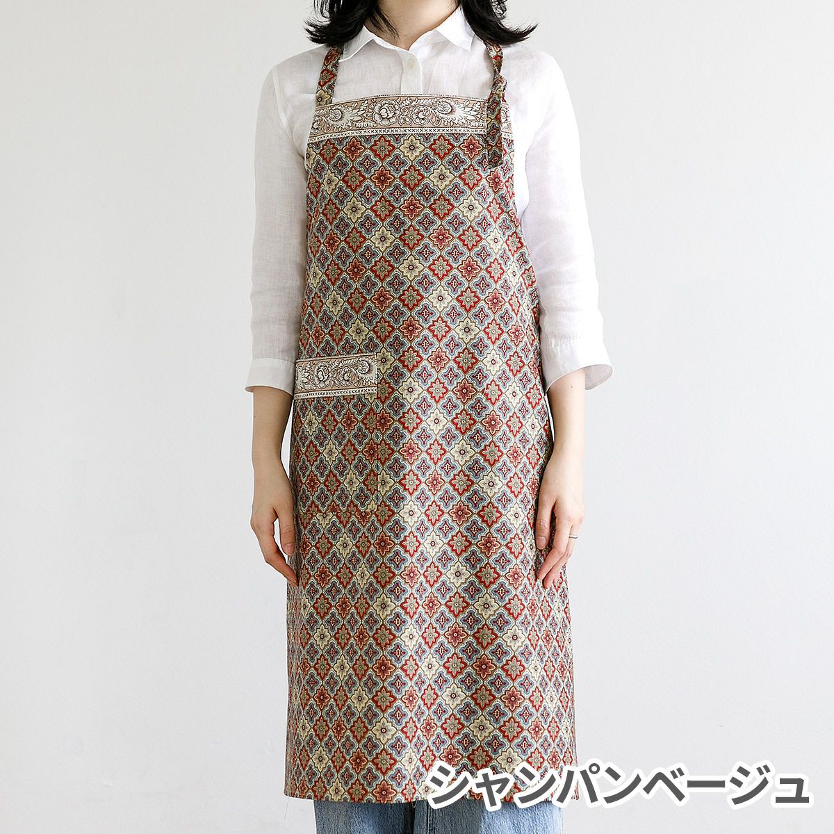 SOULEIADO ギャロンテープ使いのエプロン材料セット 全4色｜手作り
