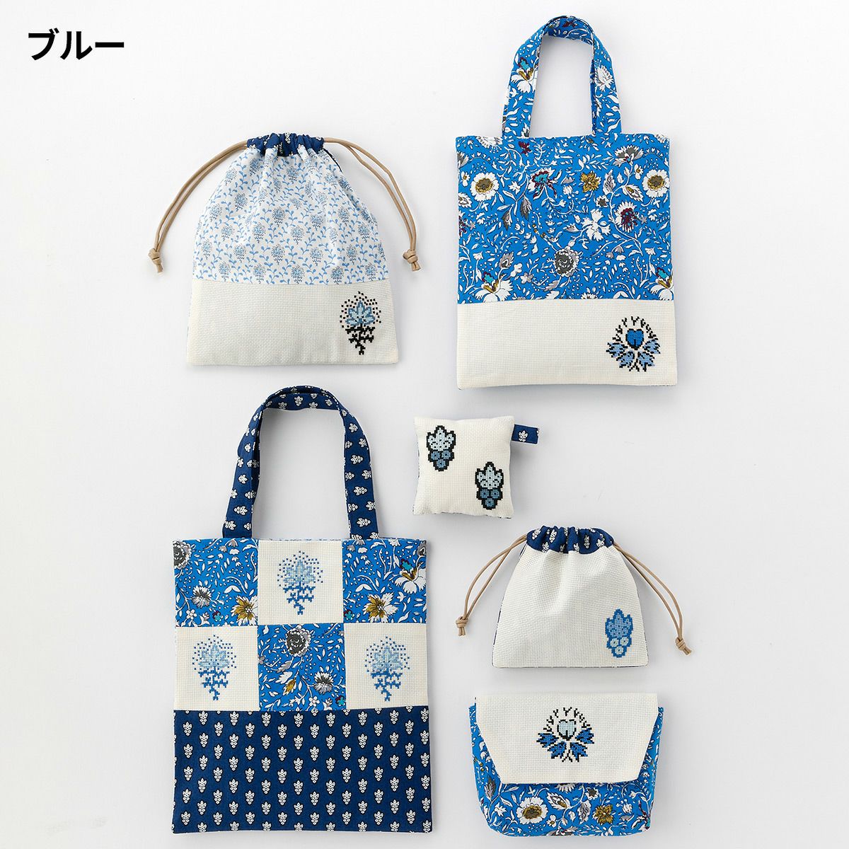 ソレイアード 刺繍キット ブルー｜手作り・ハンドメイド・手芸を愛する