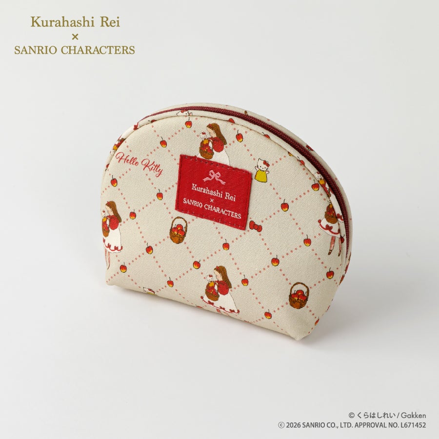 Kurahashi Rei×サンリオキャラクターズ シェルポーチ ハローキティ